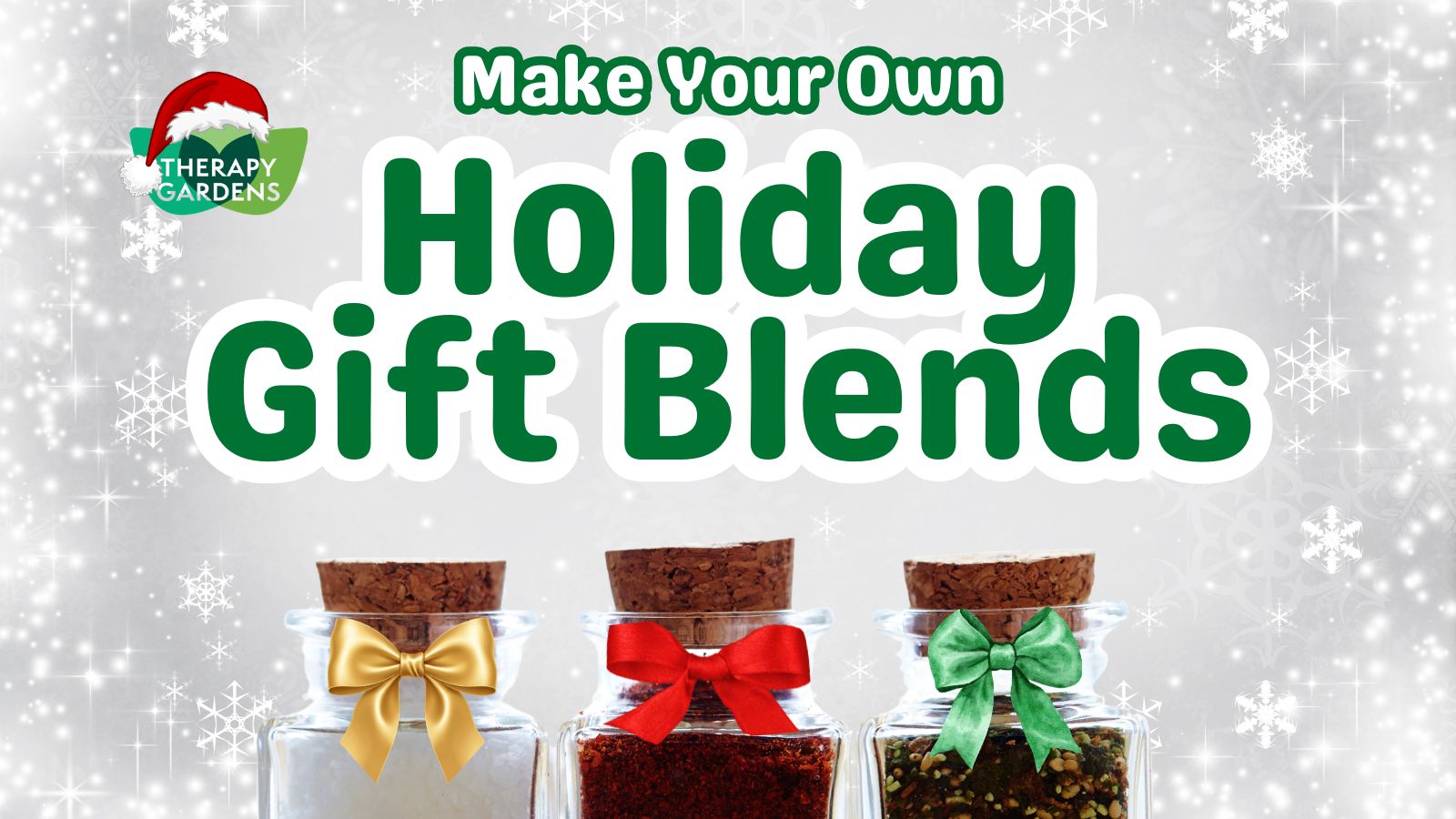 Holiday blend packets for the Holiday Gift Blends experience